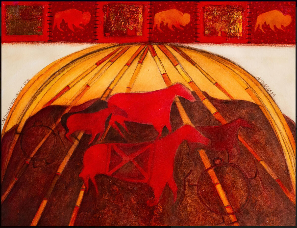 You stay here with me, okay?